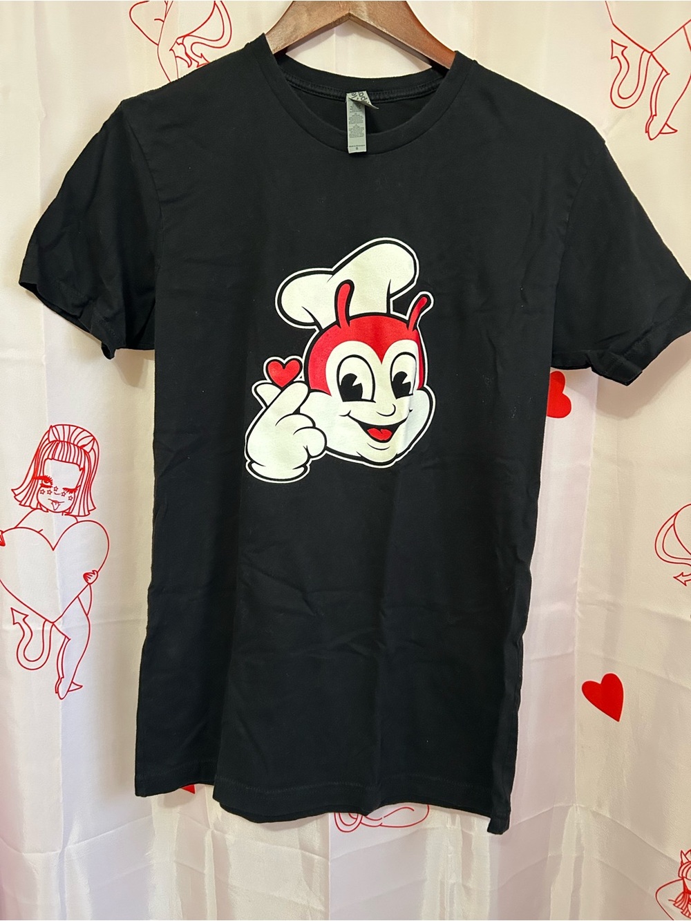 Pinoy Jollibee finger heart tshirt - Picture 2 of 4